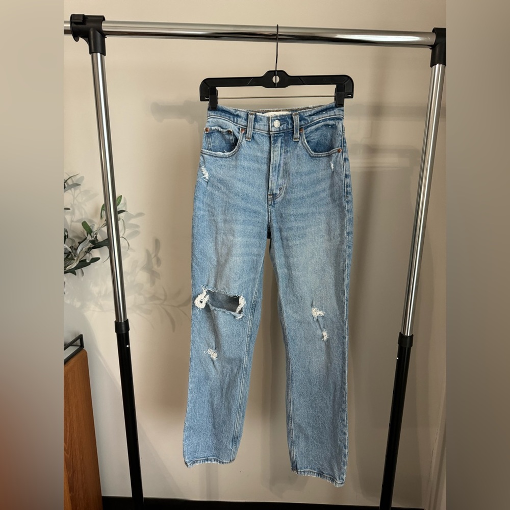 Abercrombie straight leg jeans